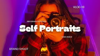 Vlog 8  Self PortraitBranding shoot [upl. by Cristabel]