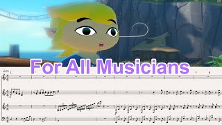 Outset Islandfrom The Legend of Zelda The Wind Waker  Sheet Music [upl. by Aihsined]