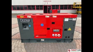 781296 BAUER GFS12KW DIESEL 15KVA 3PHASE 400230V GENERATOR ATS 2023 23010840 NEW UNUSED [upl. by Wendie]