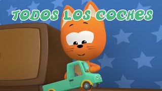 TODOS LOS COCHES 🚙 El gatito Koté 🚕 Música Para Niños [upl. by Mozelle]