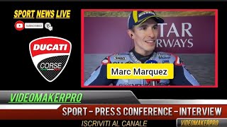 Moto Gp Marquez trionfa in Australia Secondo Martin terzo Bagnaia interview [upl. by Nemaj]