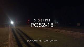 85 trains in 2 days and 5 hours September 1820 2017 CSX UP CREX and BNSF action at Folkston GA [upl. by Rexanna]