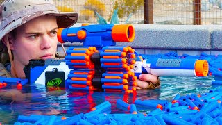 Nerf War Million Subscribers Battle 6 [upl. by Yona821]