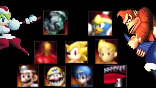 Smash Remix Character Select Art Origins UPDATED Ver 150 [upl. by Sirroned]