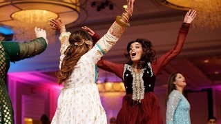 2018 Best Mehndi Dance Performance by Bride friends [upl. by Caresse]