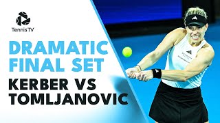 Angelique Kerber vs Ajla Tomljanovic DRAMATIC Final Set  United Cup 2024 Highlights [upl. by Nylahs]