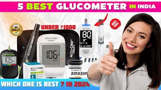 Best Glucometer In India 2024  Most Accurate Glucometer in India 2024  Best Sugar Testing Machine [upl. by Eslud]