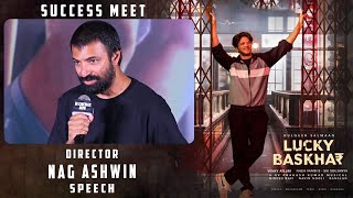 Director Nag Ashwin Speech At Lucky Baskhar Success Meet  Dulquer Salmaan  Popper Stop Telugu [upl. by Aisinoid]