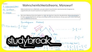 Wahrscheinlichkeitstheorie Münzwurf  Wirtschaftsmathematik [upl. by Nanahs847]