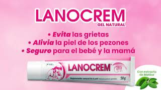 Lanocrem Gel regenerador natural de la piel lactanciamaterna [upl. by Aerdnat]