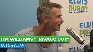 Tim Williams on Being the quotTRIVAGO Guyquot and Being a Heartthrob  Elvis Duran Show [upl. by Yuji274]