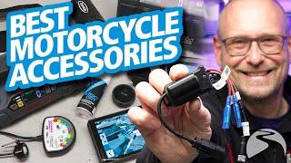 Best motorcycle gadgets for 2024  36 accessories YOU need [upl. by Ila858]