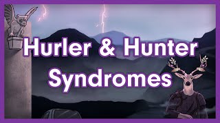 Hurler Syndrome and Hunter Syndrome  Lysosomal Storage Disorder Mnemonic [upl. by Enyaht]