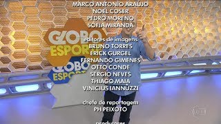 Encerramento do Globo Esporte Rede com nova trilha sonora 110717 [upl. by Blanca]