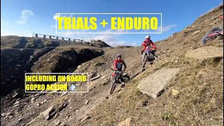 ALFIE LAMPKIN  TRIALS  ENURO IN A QUARRY 💨 [upl. by Attenyt]