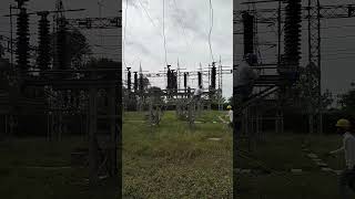 22013233kv isolator earthing switching isolater electrical switchyard 132kv substation [upl. by Kir]