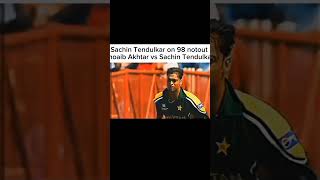 Shoaib Akhtar vs Sachin Tendulkar  Sachin Tendulkar on 98 bestbatsmanintheworld cricket [upl. by Dnallor638]