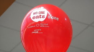 No One Eats Alone Day  Elko Middle [upl. by Annasor459]