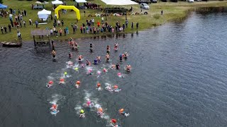 Duatlón AGUAS ABIERTAS Y ATLETISMO  FT VIVE [upl. by Olivie230]