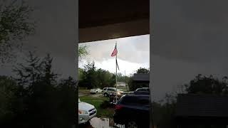 Severe Weather Topeka Kansas topeka tornado severeweather damage rain hail wind [upl. by Johnny]