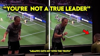 They filmed Mbappe getting SCREAMED at for his Bad Performance [upl. by Boggs642]