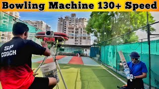 Bowling machine  cricket batting practice  cricket bowling machine cricket bowlingmachine [upl. by Glick]