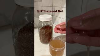 The Ultimate Secret for Perfect Curls DIY Flaxseed Gel Recipe shorts ytshorts [upl. by Dermot]