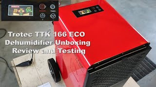 Trotec TTK 166 ECO unboxing and test [upl. by Anoynek]