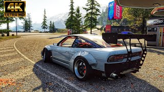 CarX Street Nissan 180SX Drift Setting 4K Gameplay [upl. by Anitselec436]