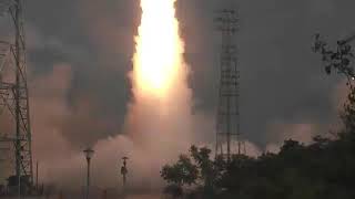 ISRO launches the third and final developmental flight of SSLVD3EOS08 mission [upl. by Llyrrad]