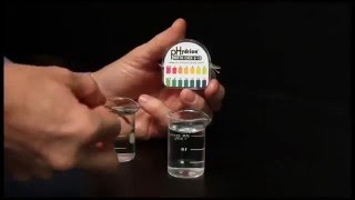 Hydrion Test Papers Micro Essential Lab [upl. by Aniretake]