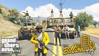 Billionaire Gang Vs Terrorist  Gta 5 Roleplay [upl. by Aleek]