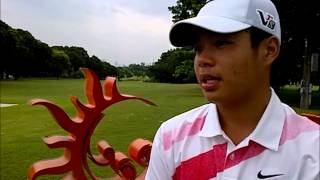 SOLAIRE OPEN 2013MIGUEL TABUENA PREVIEW [upl. by Ynohtnacram]