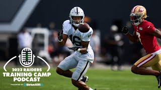 Reactions and Standouts From Day 1 of Raiders49ers Joint Practices  2023 Training Camp  NFL [upl. by Eemak]