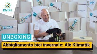 Abbigliamento bici invernale Alè Klimatik [upl. by Akaenahs]