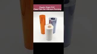 Plastic rigid PVC clear film for vacuum forming [upl. by Ynaffat]