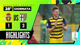 Ternana vs Parma 13  Il Parma vince e continua a correre in vetta  HIGHLIGHTS SERIE BKT 20232024 [upl. by Nylcaj]