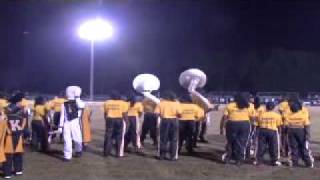 Kingstree Marching Jaguars 2011 Homecoming Performance [upl. by Fevre]