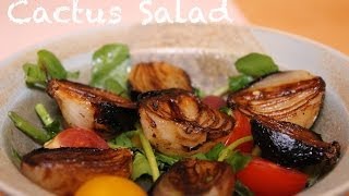 How to make a Cactus Salad 2 recipes  Nopales [upl. by Eive918]