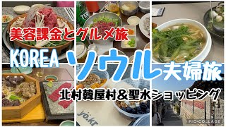 167【韓国inソウルへ夫婦旅！】やっぱり、韓国は旨い！円安だけど、食べたいモノは食べたい！ [upl. by Niatsirt]