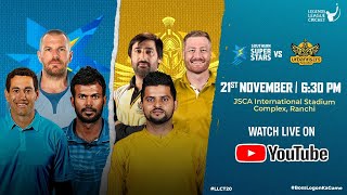 Live Southern Super Stars VS Urbanrisers Hyderabad  Legends League Cricket 2023  Match 3 [upl. by Pippas]