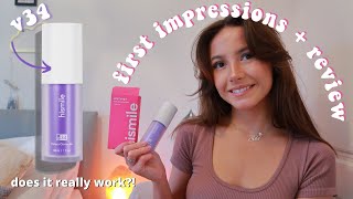 V34 Colour Corrector Review  HiSmile teeth whitening review [upl. by Xela]