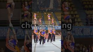 History of Cheerleading shorts cheerleading cheerlife [upl. by Dnumde]