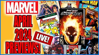 Marvel Comics Previews April 2024  Omnibus  Epic Collections  Trades  Collected Editions [upl. by Mendive]