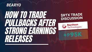 ₱95k in 9 Trading Days  RTX Post Earnings Pullback Trade [upl. by Nyleve]