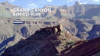 Full Hike CC No MapStabilization Grand Canyon RimtoRim in Arizona [upl. by Llenrahc]