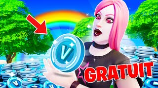 JE TESTE UN GÉNÉRATEUR de VBUCKS GRATUIT SUR FORTNITE [upl. by Baudin]