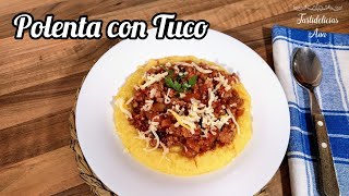 COMO PREPARAR POLENTA  Receta FÁCIL [upl. by Ritch976]