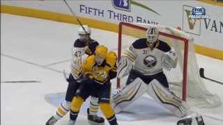 Viktor Arvidsson CrossChecking Major on Colaiacovo [upl. by Nohtiek337]