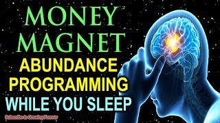 I AM A MONEY MAGNET  Sleep Programming Affirmations For Abundance And Wealth  Millionaire Mindset [upl. by Linsk64]